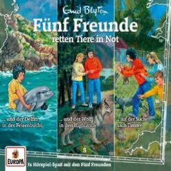 CD Fünf Freunde - 3er CD-Box - Retten Tiere In Not (Folgen 112,117,124)