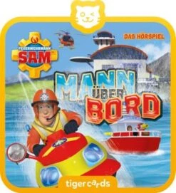 Tigercard - Feuerwehrmann Sam - Mann über Bord