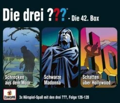 CD Die Drei ??? - 3er CD-Box 42 (Folgen 126-128, 3 CDs)