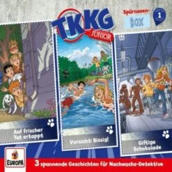 CD TKKG Junior - Box 1 (Folgen 1-3, 3 CDs)