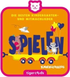 Tigerbox Tigercard - Kinderliederzug 3: Die Besten Kindergartenlieder - Spielen