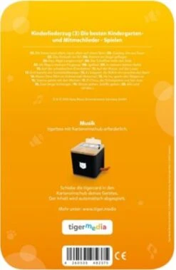 Tigerbox Tigercard - Kinderliederzug 3: Die Besten Kindergartenlieder - Spielen -Hörwelt Geschaft 15944083 03