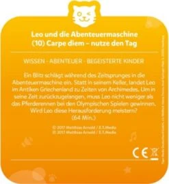 Tigercard - Leo Und Die Abenteuermaschine - Folge 10: Carpe Diem – Nutze Den Tag -Hörwelt Geschaft 16970988 03