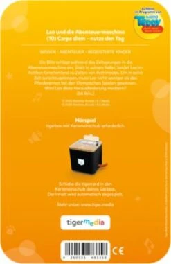 Tigercard - Leo Und Die Abenteuermaschine - Folge 10: Carpe Diem – Nutze Den Tag -Hörwelt Geschaft 16970988 04