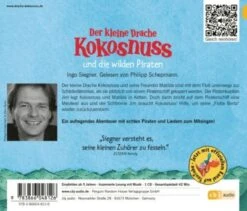 Der Kleine Drache Kokosnuss Und Die Wilden Piraten, Audio-CD -Hörwelt Geschaft 1726728 03