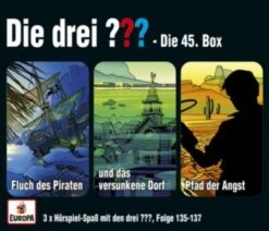 Die Drei ??? - 45 (F135-137), CD-Box