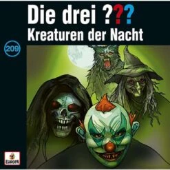 Die Drei ??? 209 - Kreaturen Der Nacht, Audio-CD