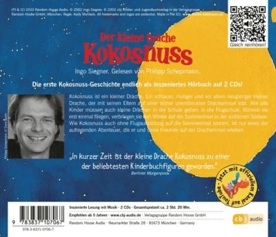 Der Kleine Drache Kokosnuss, 2 Audio-CDs 3 Der Kleine Drache Kokosnuss, 2 Audio-CDs - Image 3