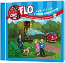 Gerth Medien Verlag Flo - Das Kleine Feuerwehrauto - Ein Neues Zuhause Für Robinson, Audio-CD