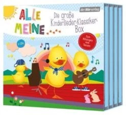 DHV Der Hörverlag Alle Meine Kinderlieder-Klassiker-Box, 4 Audio-CDs