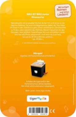 Tigerbox Tigercard: Was Ist Was Junior: Dinosaurier -Hörwelt Geschaft 23103999 04
