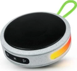 Bigben PARTY Nano [BT-Speaker/disco Lighting] white/grey -Hörwelt Geschaft 24848620 03