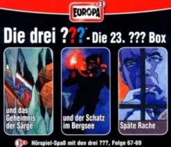 EUROPA Die Drei DREI FRAGEZEICHEN - 23 Box (F67-69)