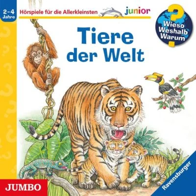 Jumbo WiesoWeshalbWarum Junior - Tiere Der Welt 1 Jumbo WiesoWeshalbWarum Junior - Tiere Der Welt