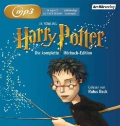Harry Potter, 14 MP3-CDs