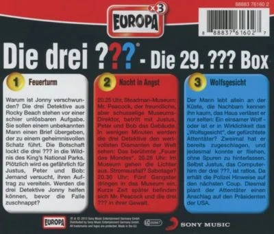 CD Die Drei ??? Die 29. Box , Folge 85-87, 3 Audio-Cds 2 CD Die Drei ??? Die 29. Box , Folge 85-87, 3 Audio-Cds - Image 2