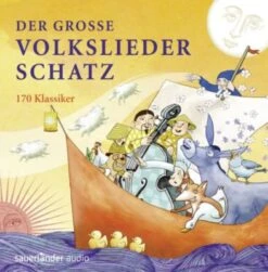 Argon Verlag Der Große Volksliederschatz, 4 Audio-CDs