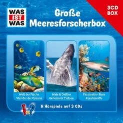 Universal CD Was Ist Was Hörspielbox 5 - Die Große Meeresforscher-Box (3 CDs)
